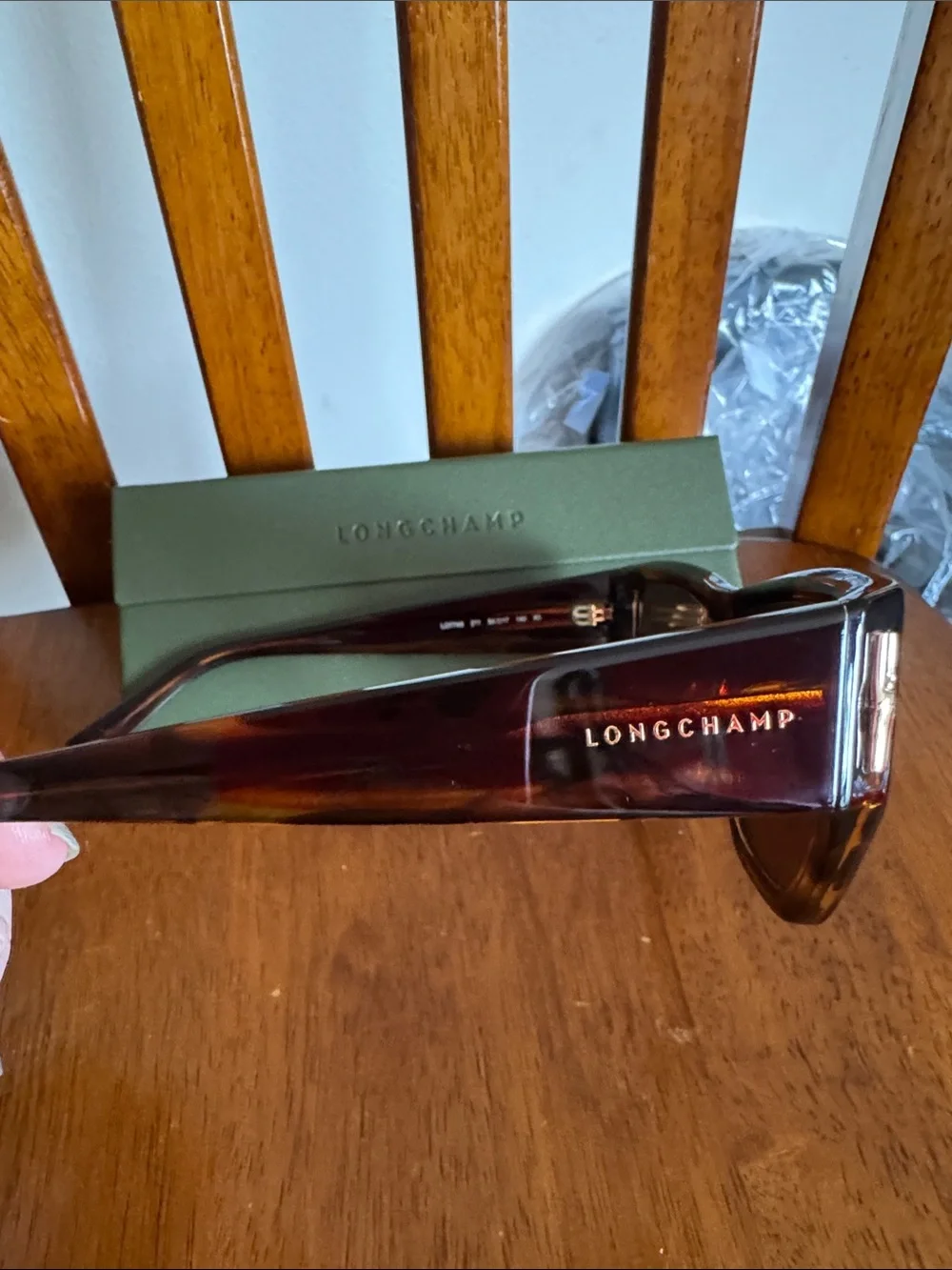 Longchamp Dark Brown LO774S Sunglasses